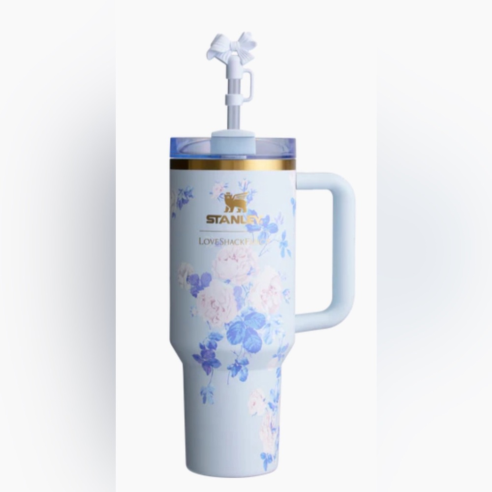 Brand New AUTHENTIC Love Shack Stanley Light Blue 40oz.